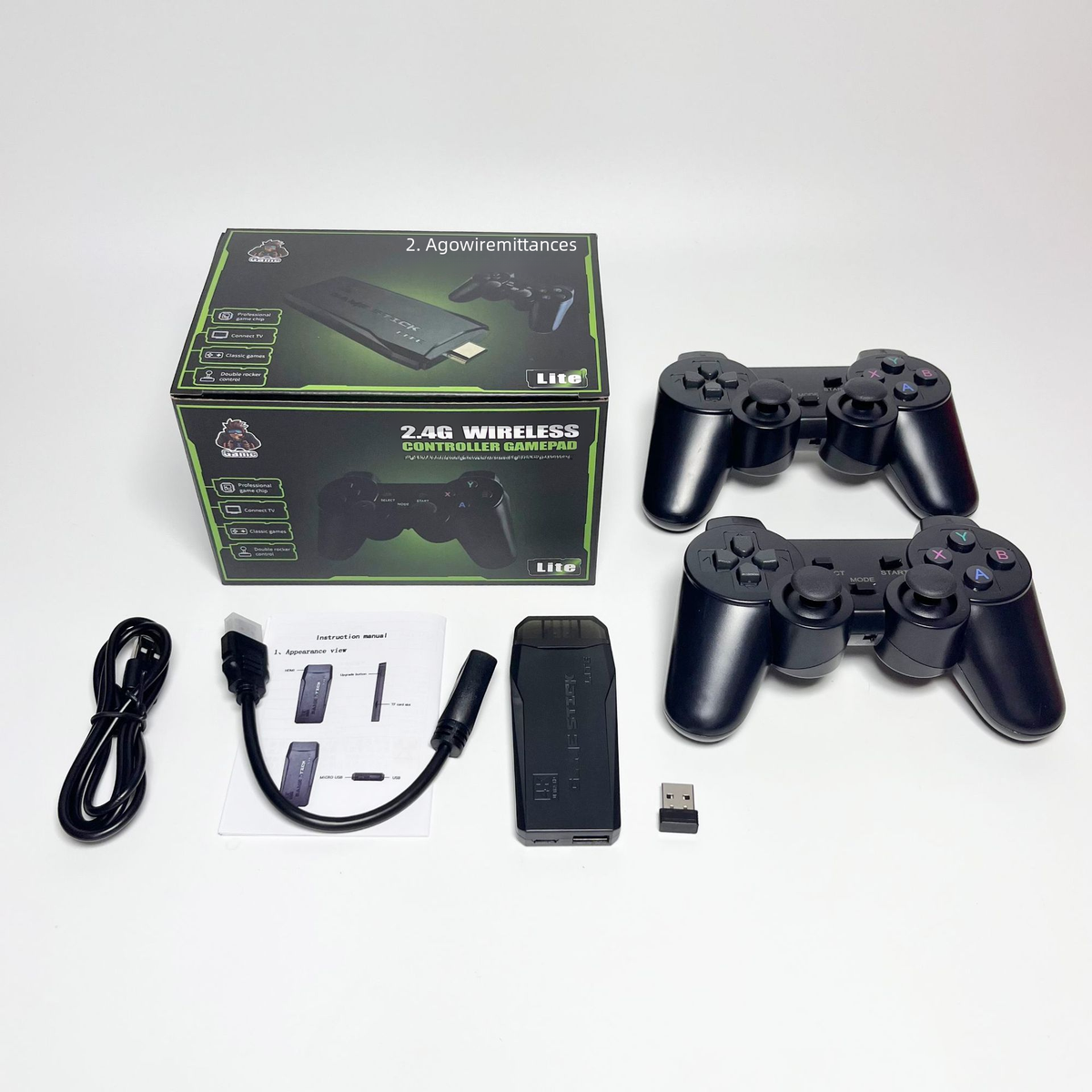 Console de Jeu TV Rétro avec Manettes Doubles (M8)