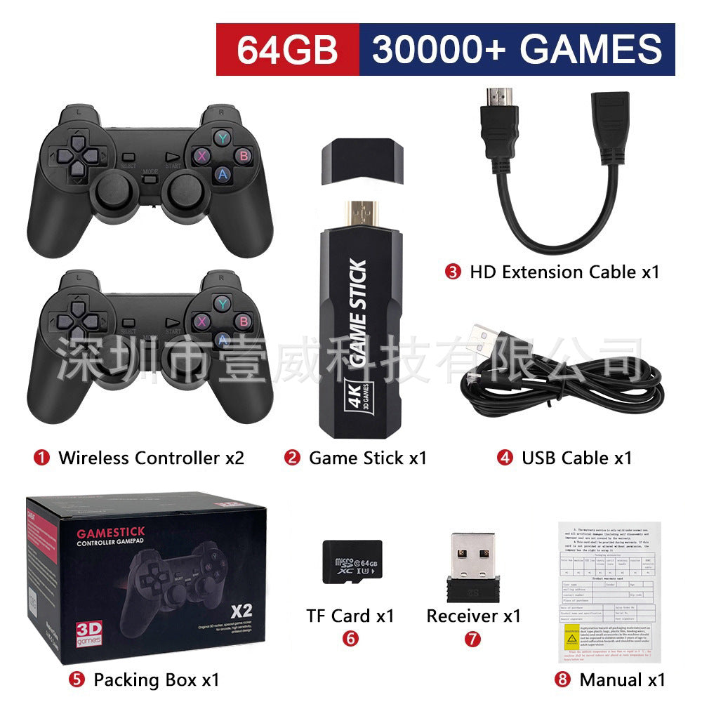 Console de Jeu TV Rétro avec Manettes Doubles (M8)