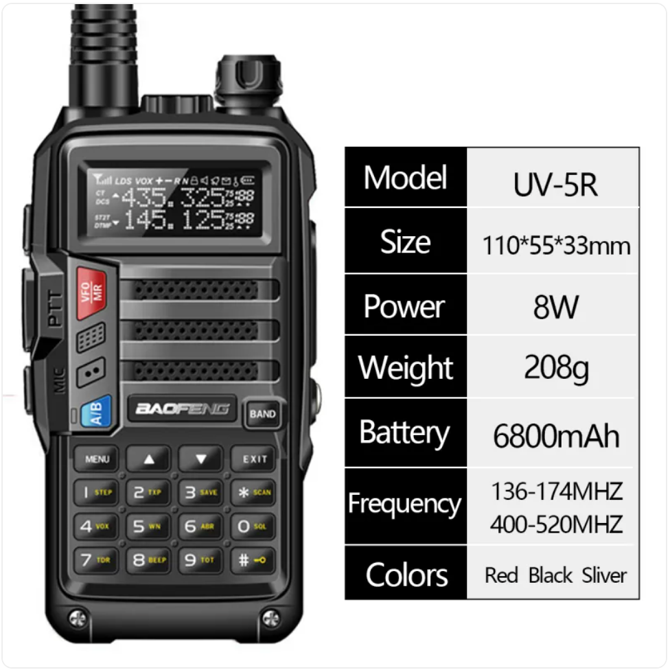 UV10R Talkie-Walkie FM