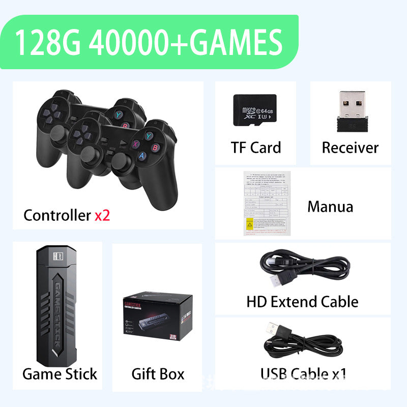 Console de Jeu TV Rétro avec Manettes Doubles (M8)