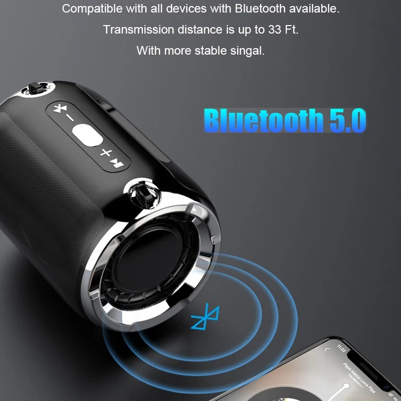 Haut-parleur Bluetooth Portable Anti-Chute avec Subwoofer