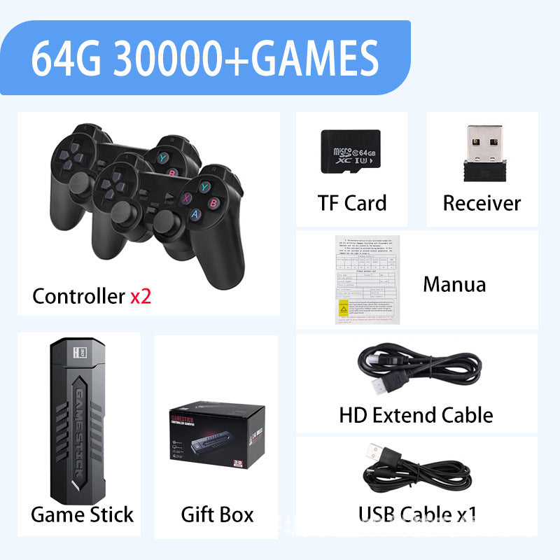 Console de Jeu TV Rétro avec Manettes Doubles (M8)