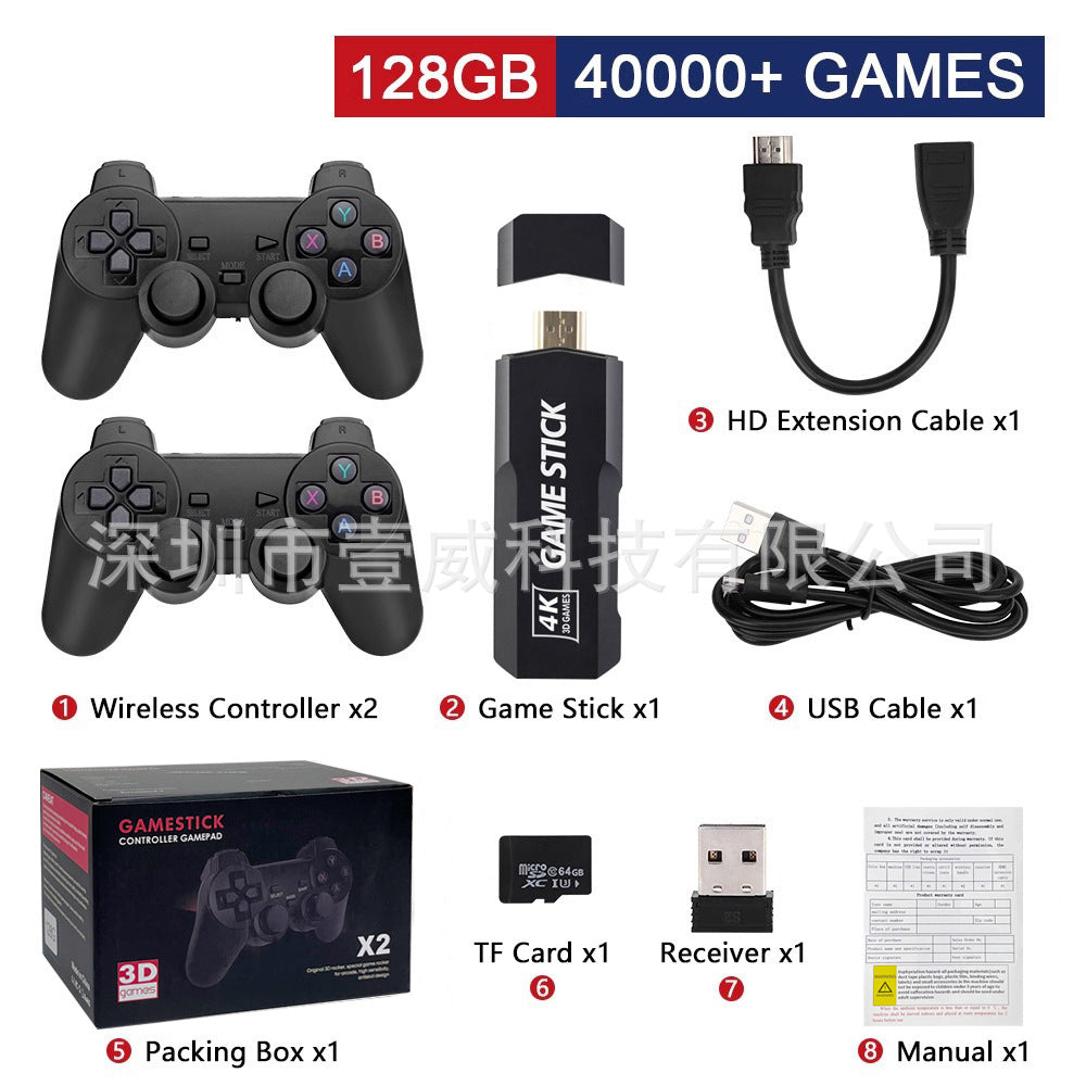 Console de Jeu TV Rétro avec Manettes Doubles (M8)
