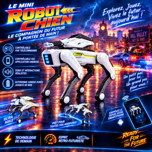 REXBOT 8002 – Chien Robot Interactif avec Télécommande et Application