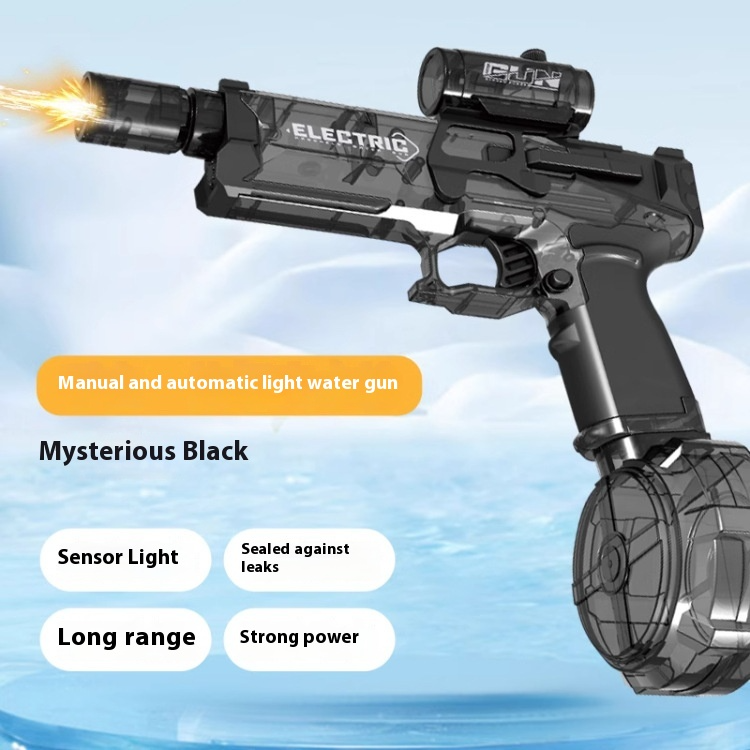 Pistolet à Eau Électrique Fire Rat avec Lumière Cool et Pulvérisation Automatique