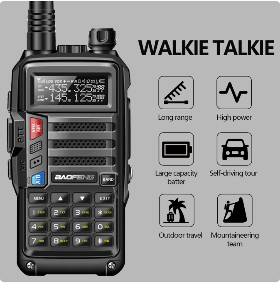 UV10R Talkie-Walkie FM